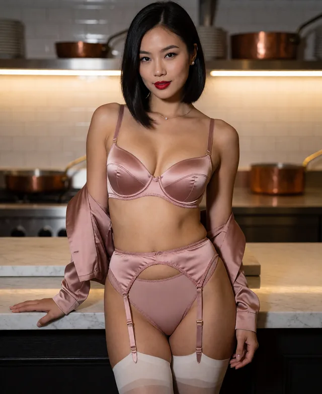 Qing, 33, a fictional AI woman